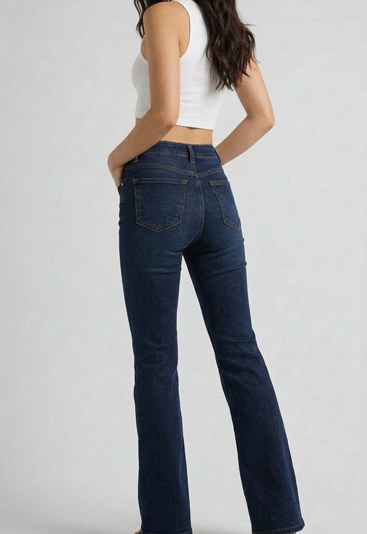 Clean girl bootcut