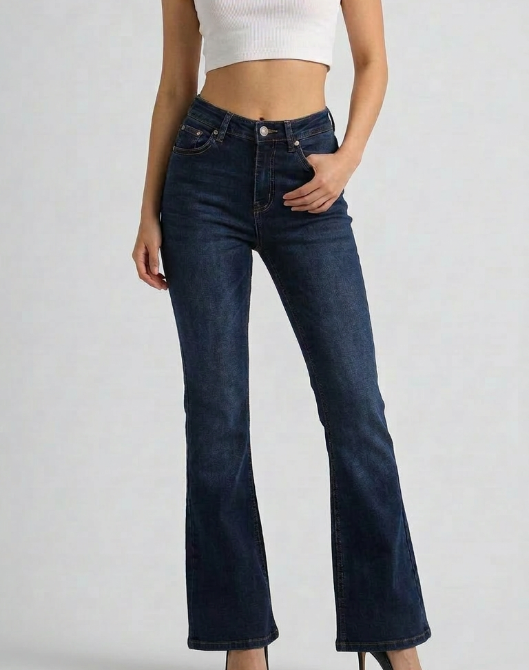 Clean girl bootcut