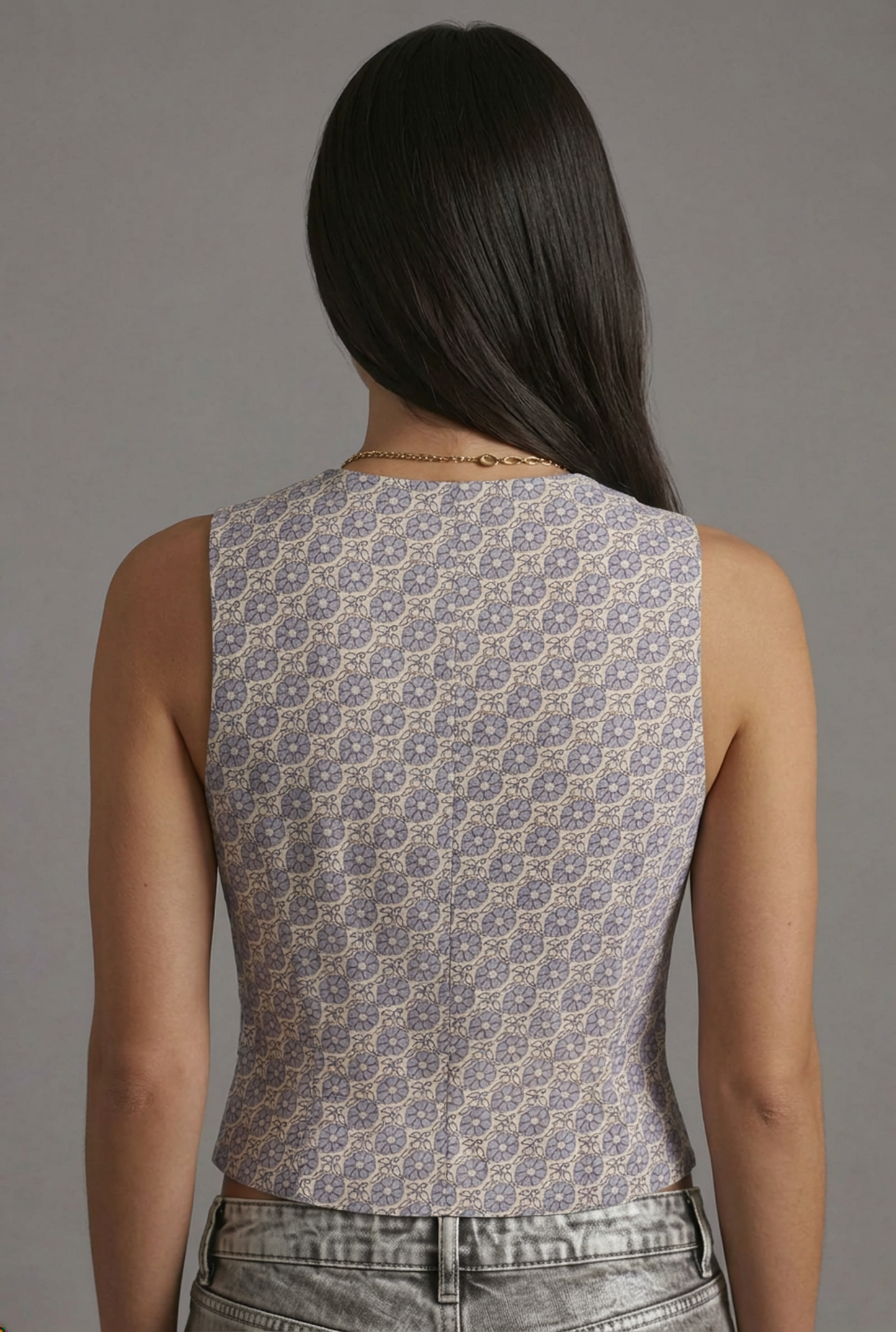 Bluemist petal top