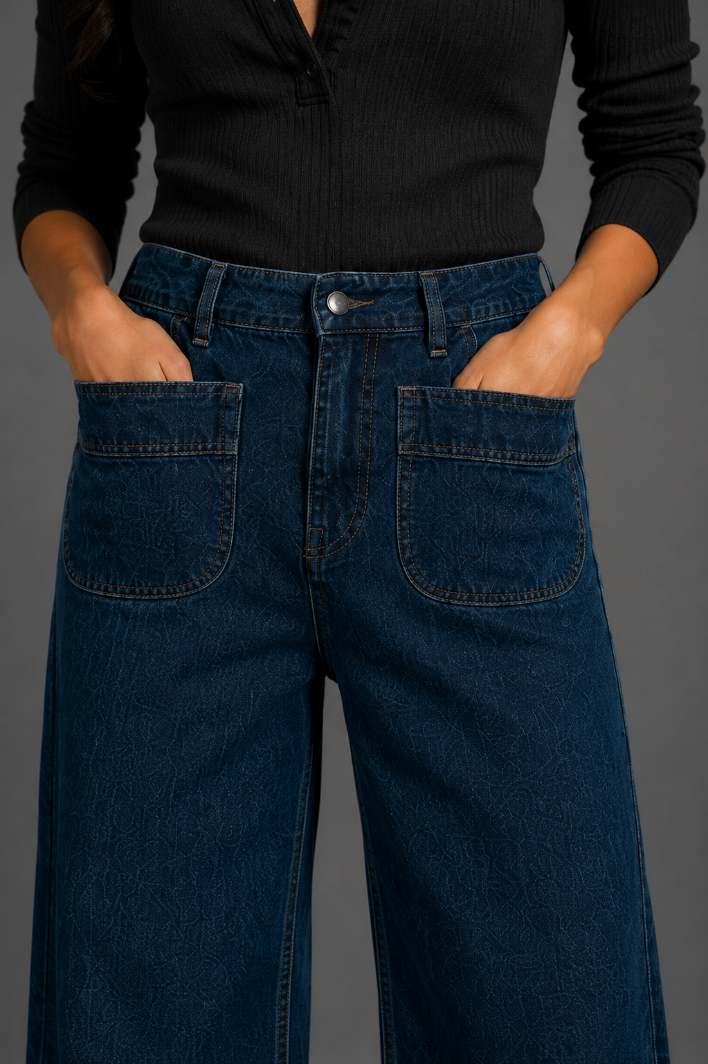Tinted vintage washed denim’s