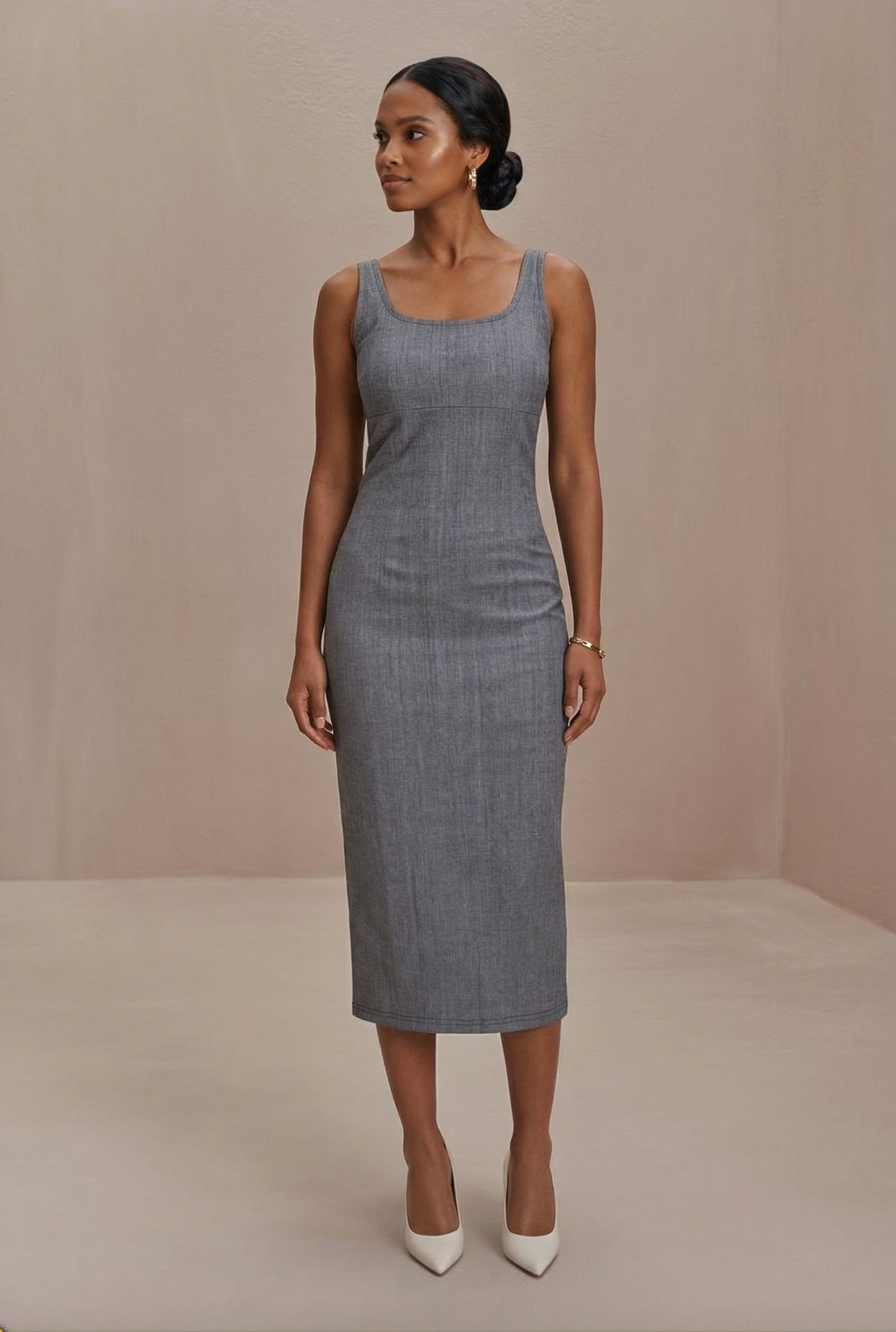 Denim bodycon dress