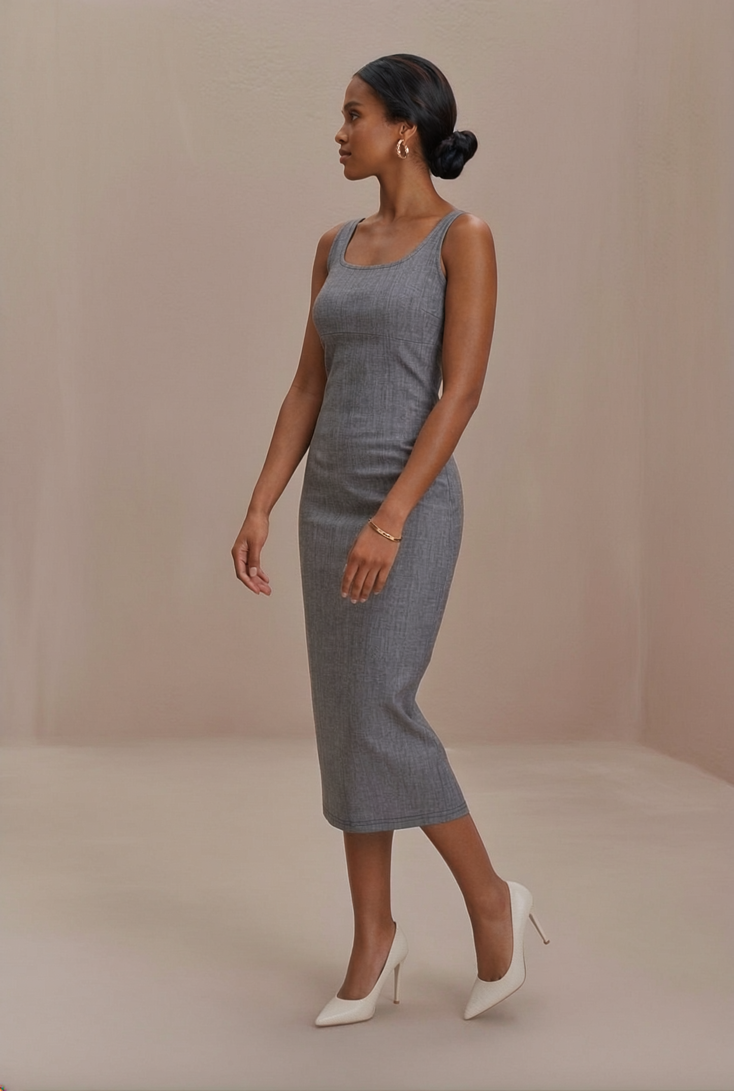 Denim bodycon dress
