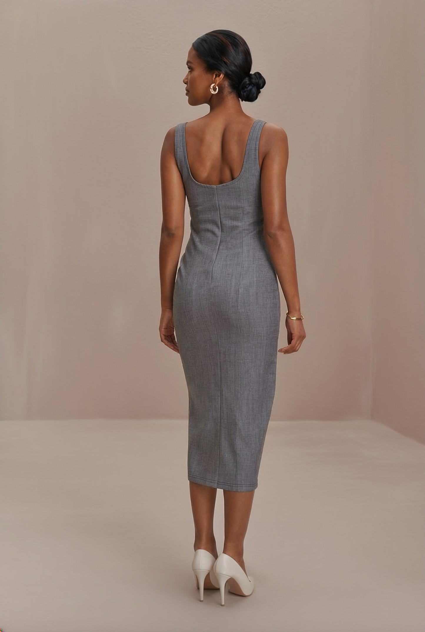 Denim bodycon dress