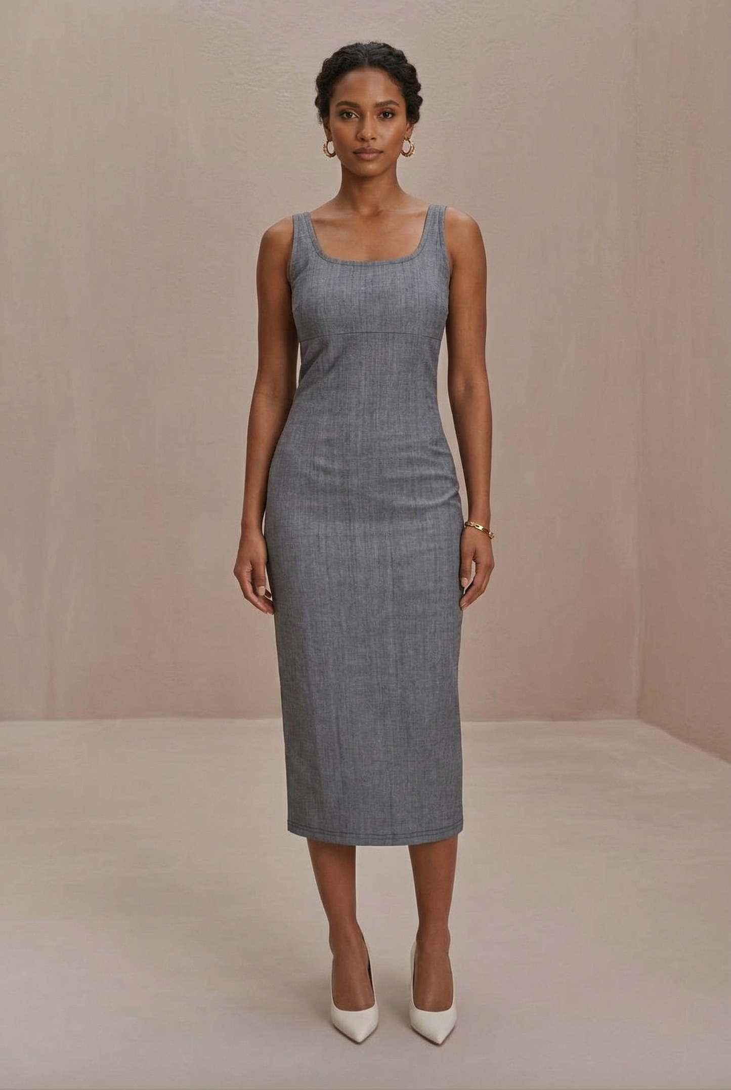 Denim bodycon dress